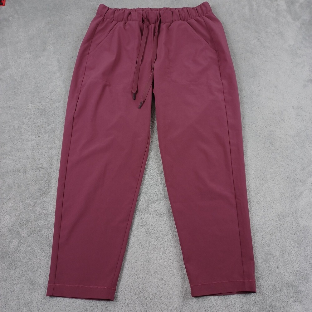 Under Armour Women's Maroon Track Pants Joggers